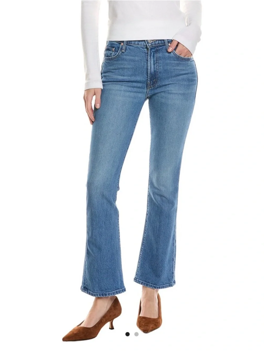 MOTHER Superior Denim Outsider Flood Jeans Field Trip 29 NWT - Picture 4 of 15